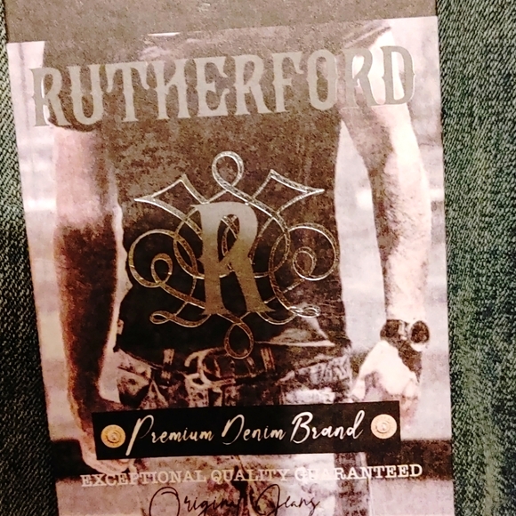 Rutherford brand men's jean jacket - Picture 4 of 5